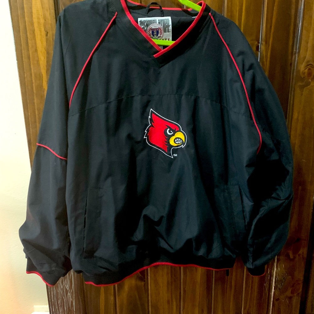Gently Used Louisville Cardinals Pullover Windbreaker